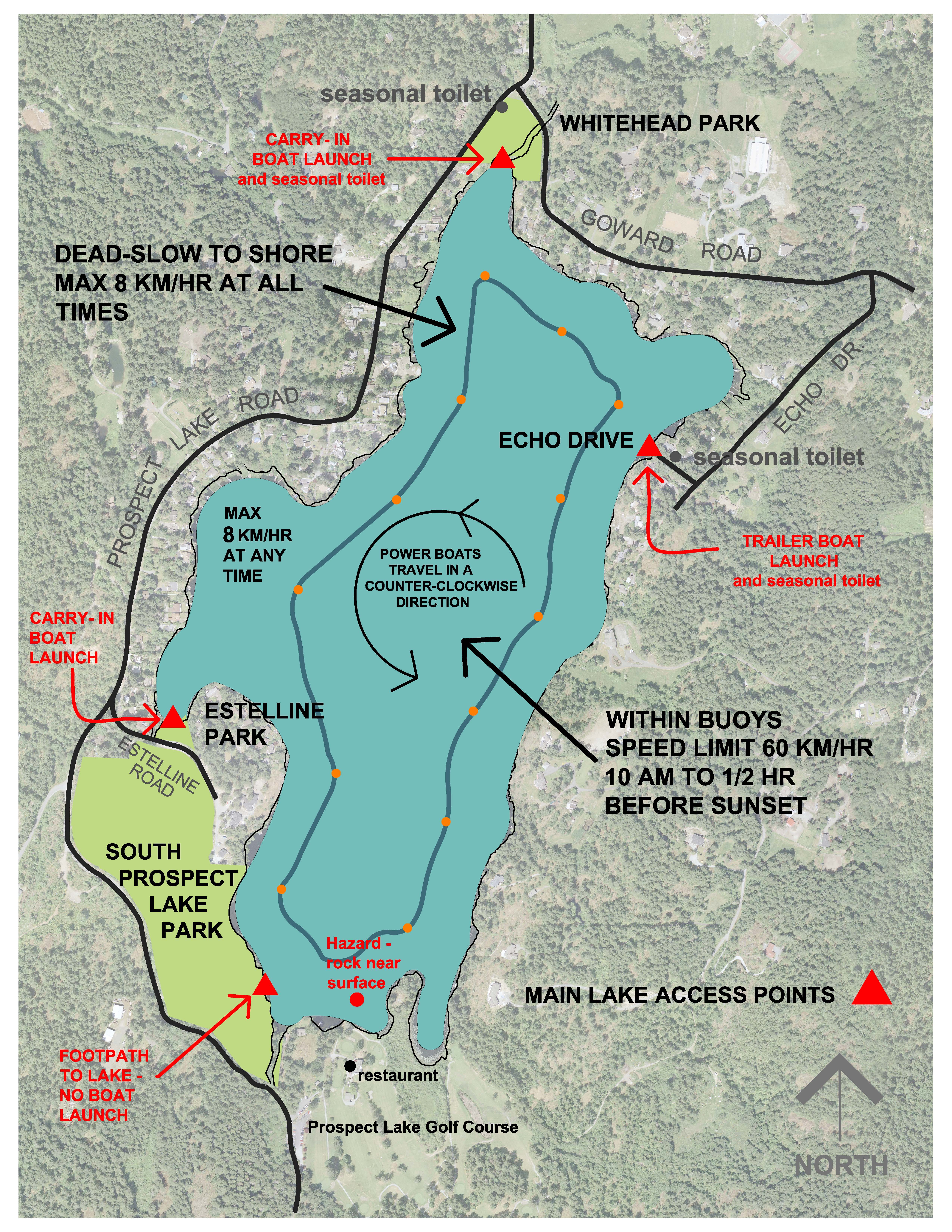 Boating Regulations for Prospect Lake